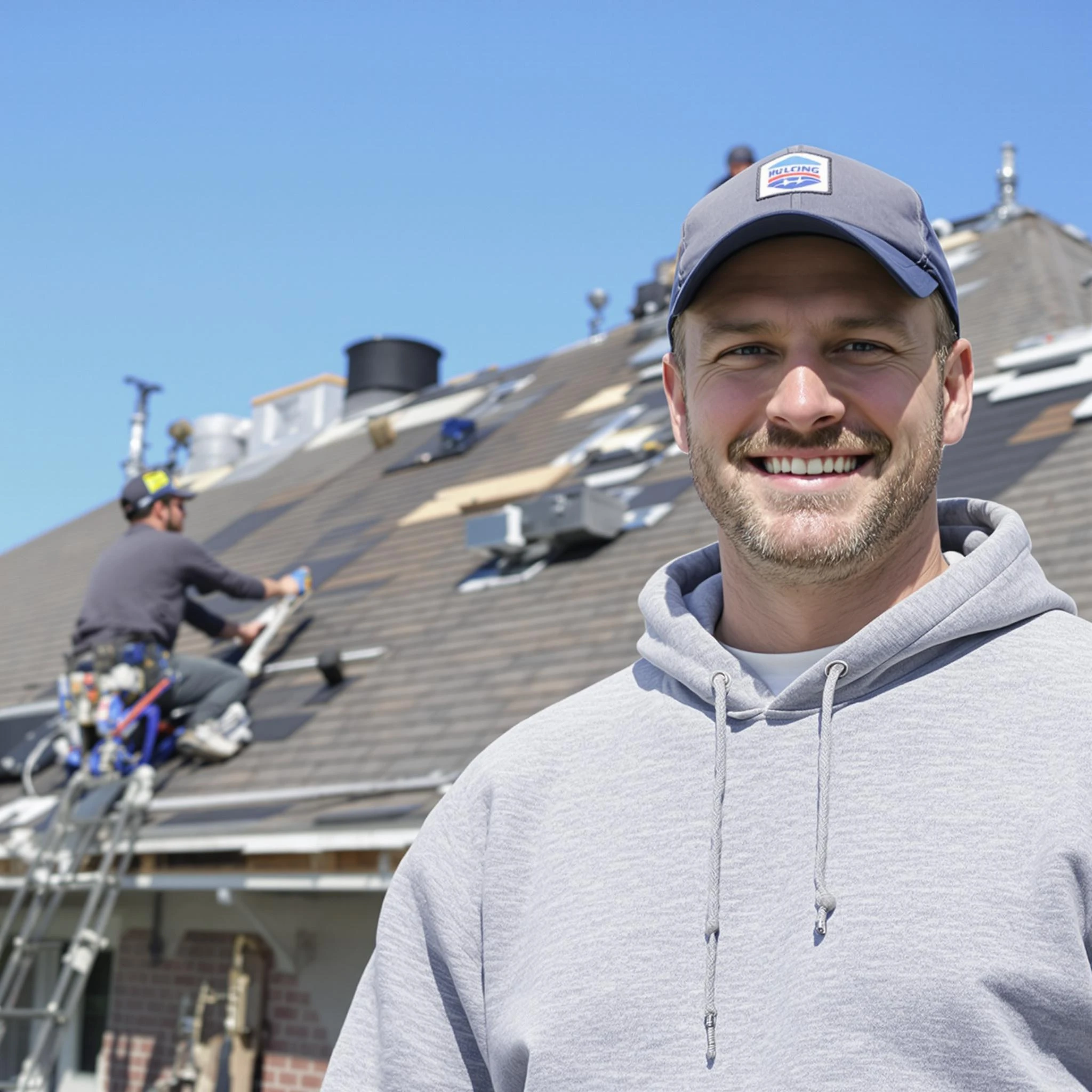 The Painesville Roofing Company team.